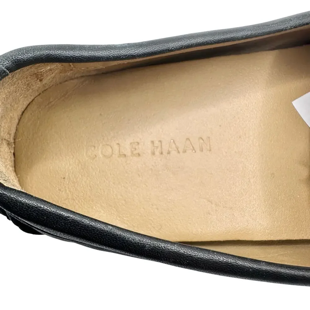 Cole Haan | Men | Somerset Black Leather Driving Penny Loafers | Size 9.5 M
